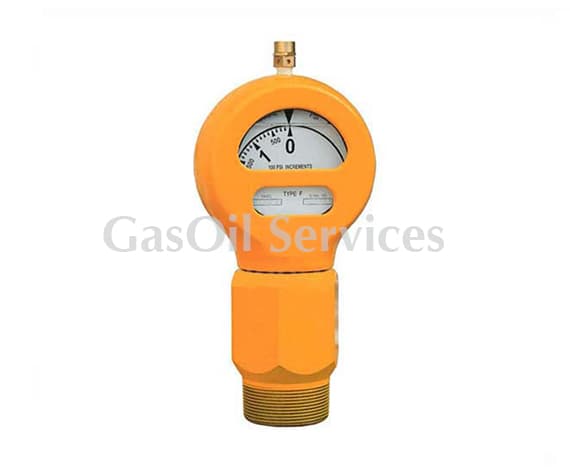 Standpipe pressure gauge