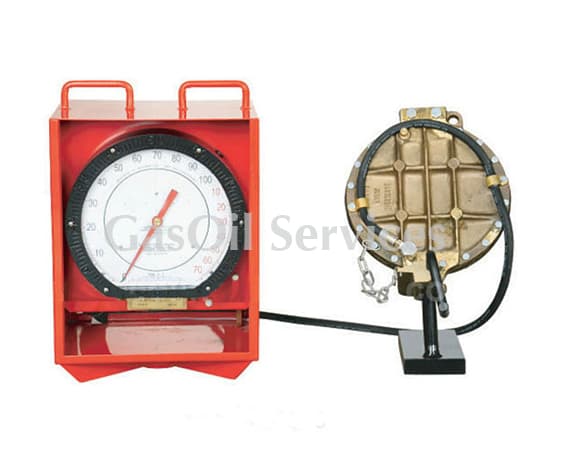 Anchor-type weight indicator system with deadline anchor