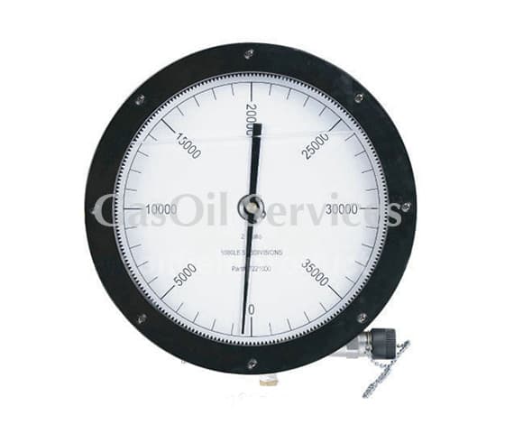 12-inch dial weight indicator